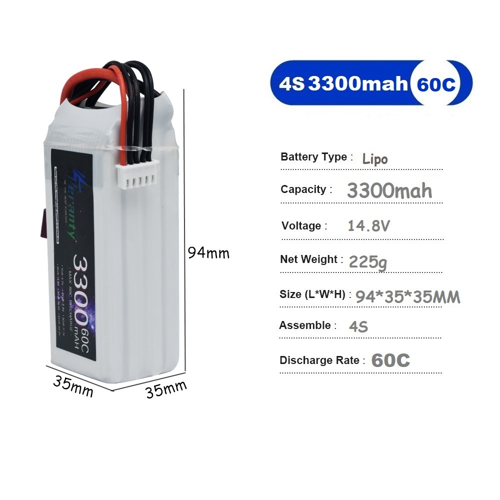 LiPo Rechargeable Battery 4S 3 - Drone Battery 4S 评论和价格