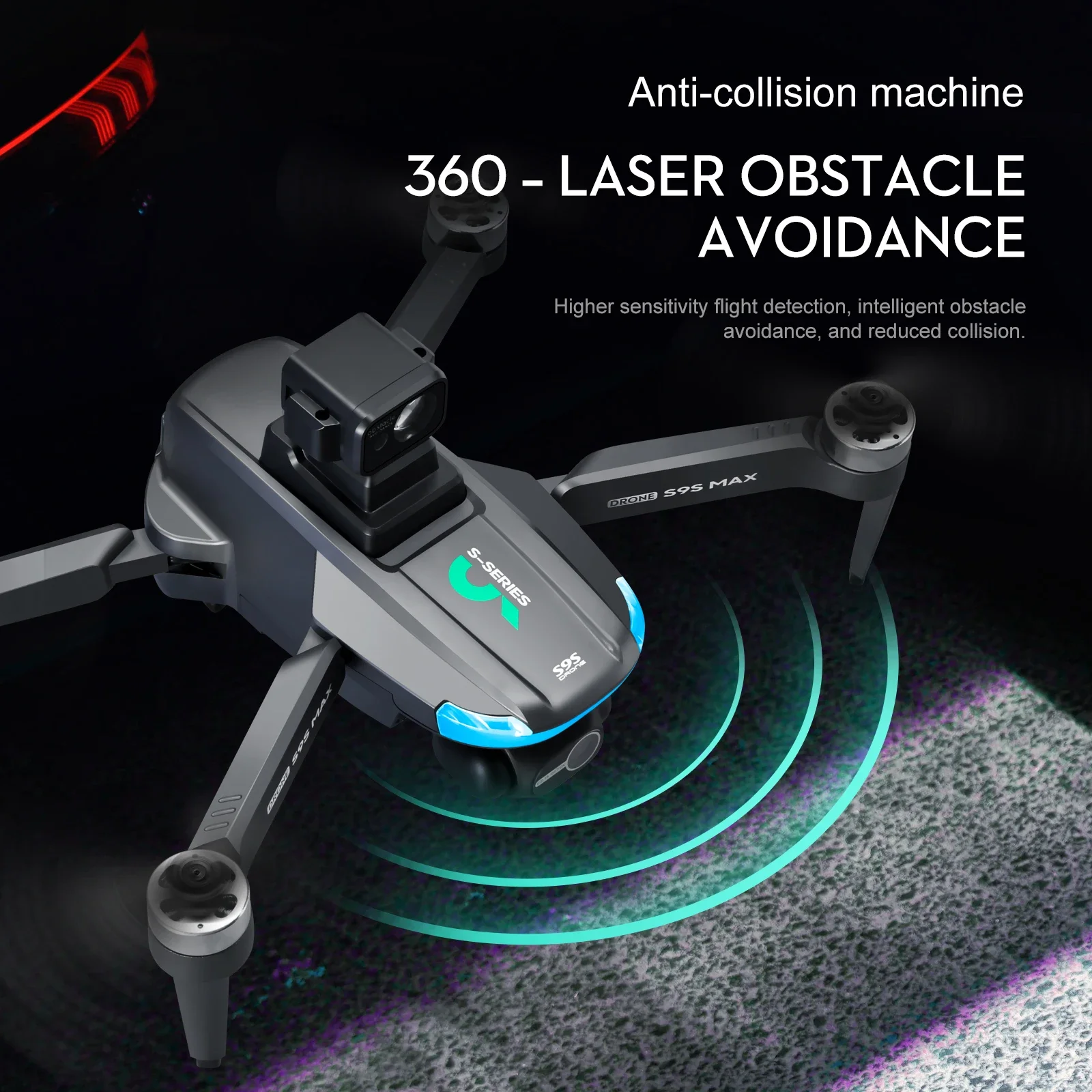 NEW S9S MAX MINI Drone 4K 2-Ax - Drone Battery Case 评论和价格