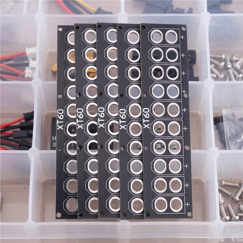 B44C For XT60 5PCS For 10 Port - Drone Battery Parallel Board 评论和价格