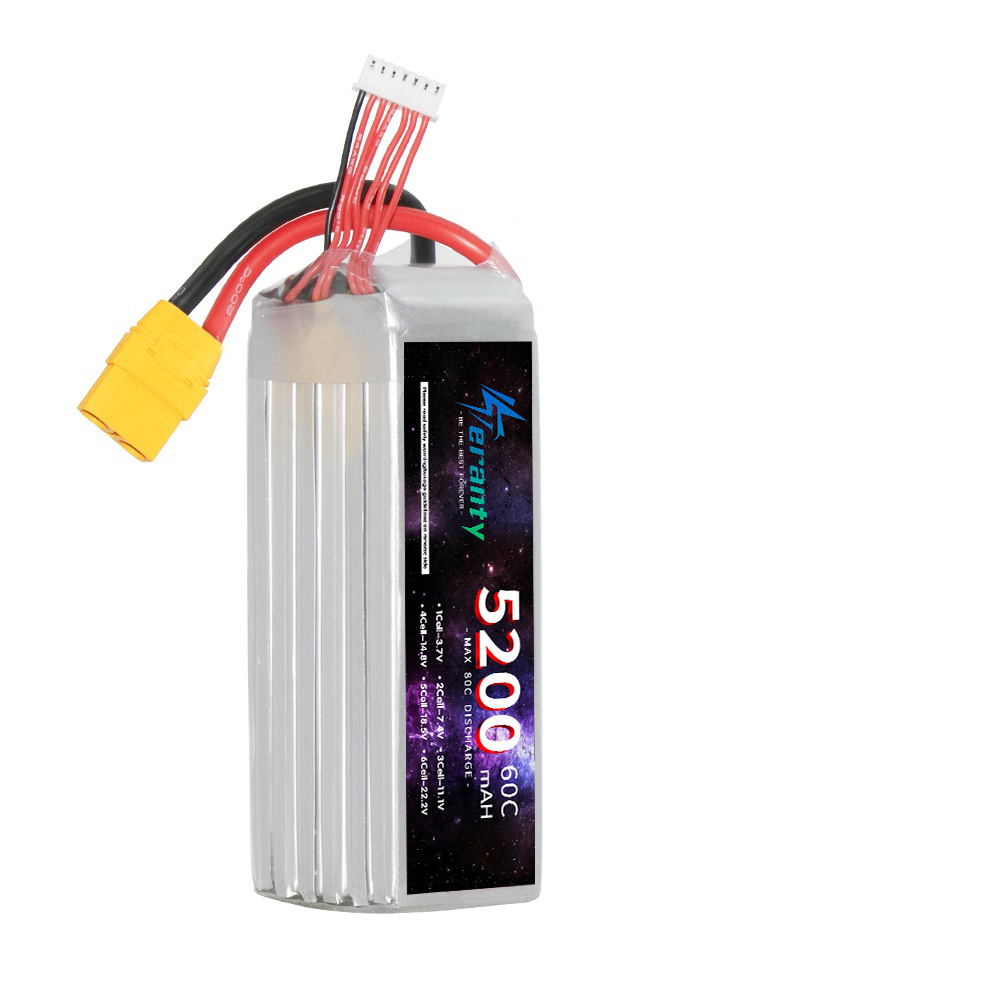 TERANTY 6S 5200mAh Lipo Batter - Drone Battery 4S 评论和价格