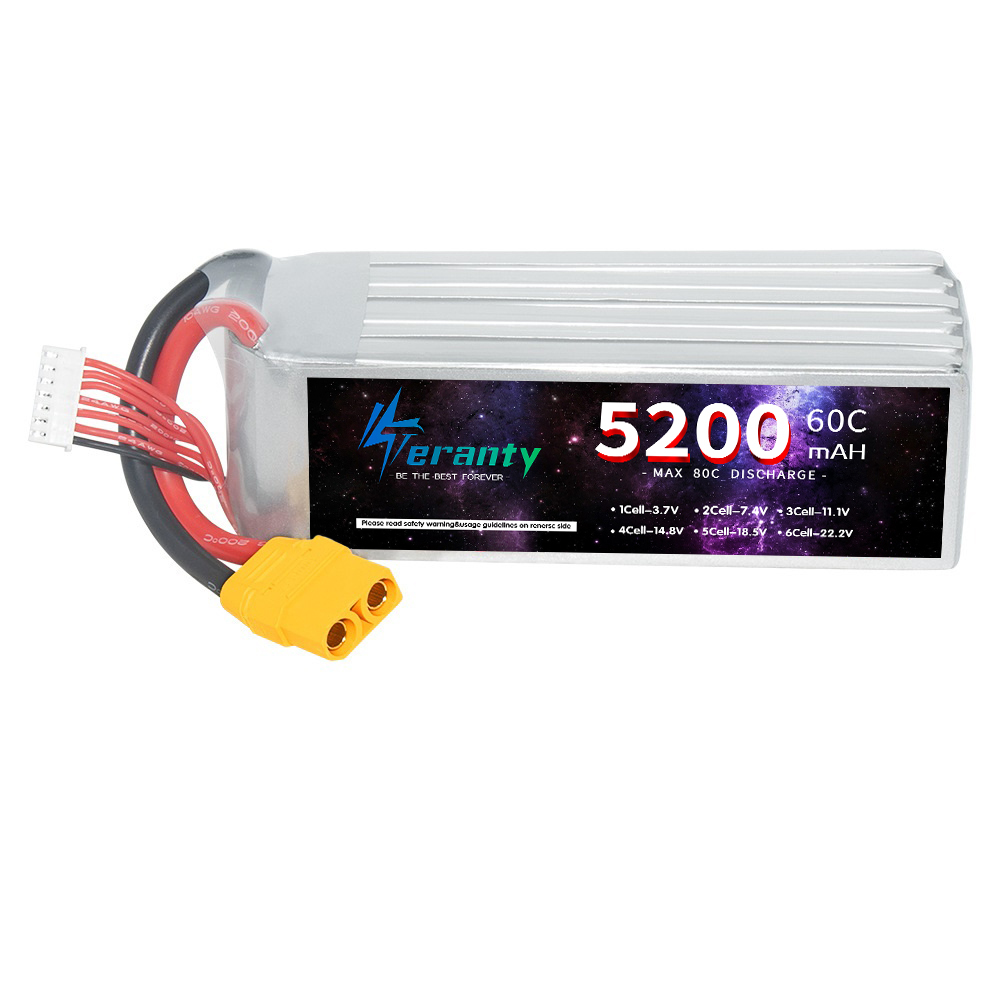 TERANTY 6S 5200mAh Lipo Batter - Drone Battery 4S 评论和价格