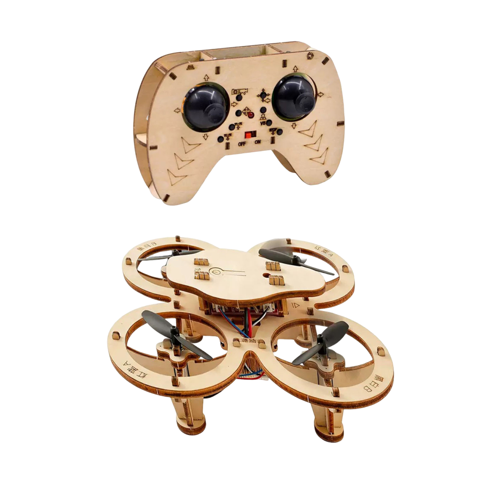Natural Wood DIY Drone Model K - Drone Battery Charger 评论和价格