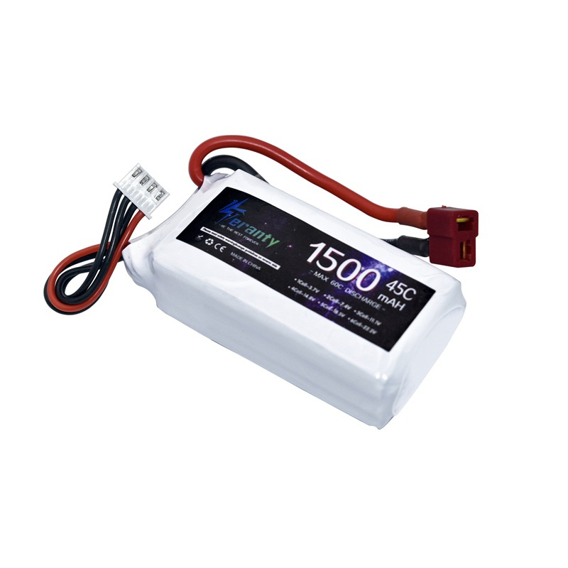 TERANTY 3s 45C 11.1V 1500mah L - Drone Battery 3S 评论和价格