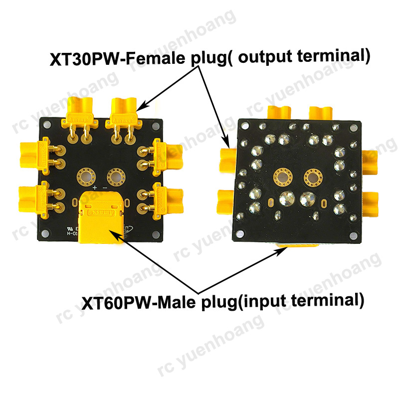 1PCS XT30PW-Female Power Distr - Drone Battery Parallel Board 评论和价格