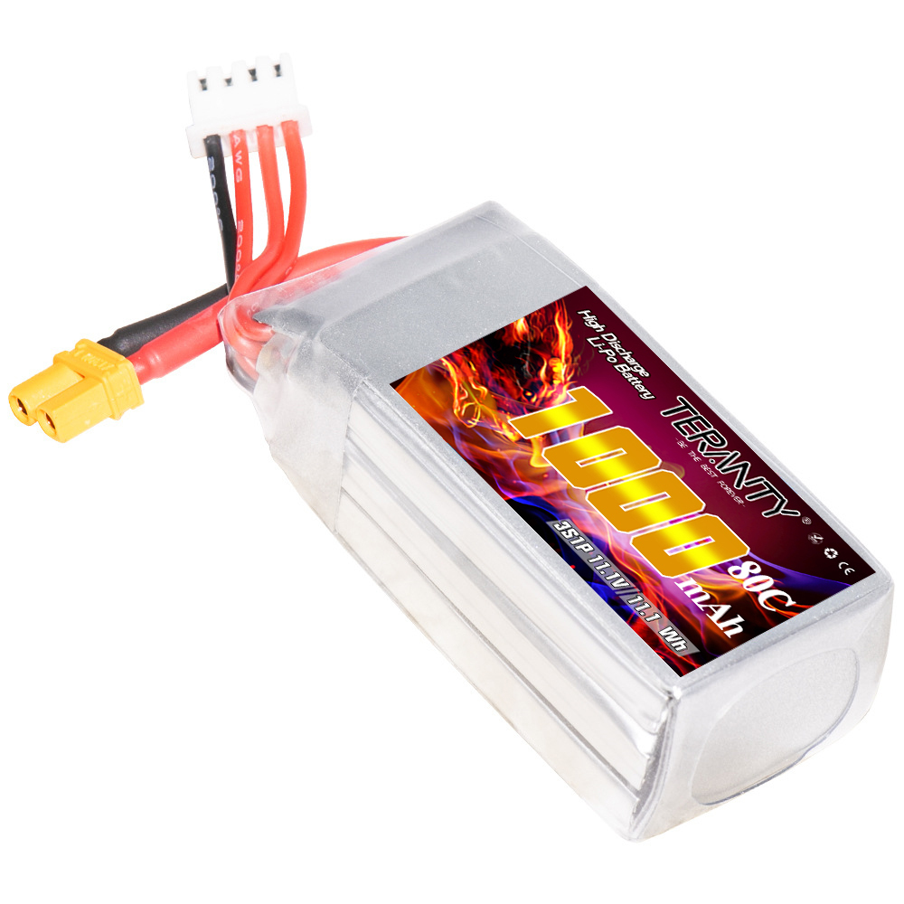TERANTY 3S 11.1V 80C/160C 1000 - Drone Battery 3S 评论和价格